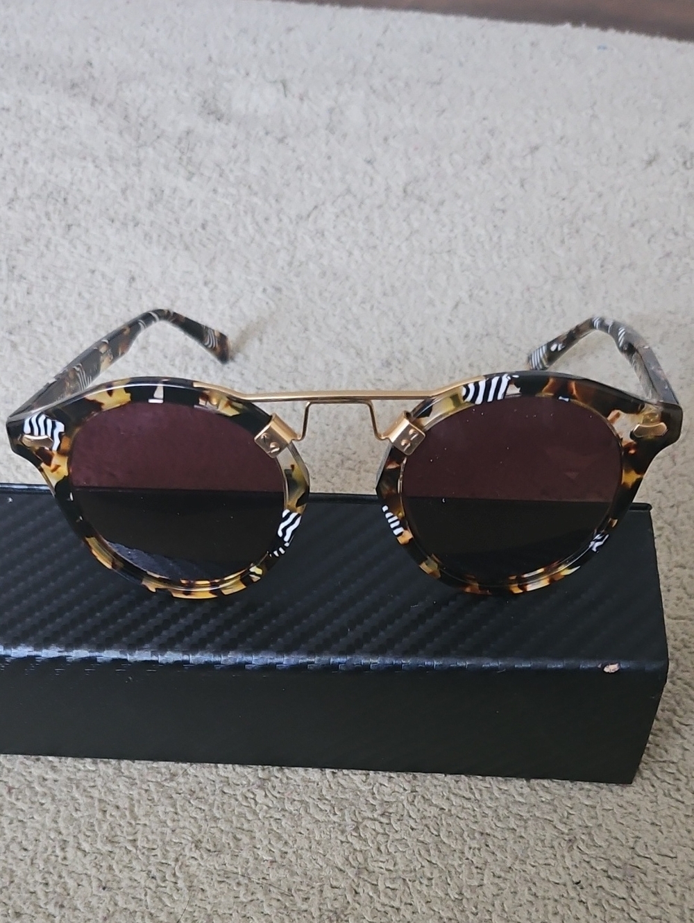 Carfia Vintage Designer Sunglasses